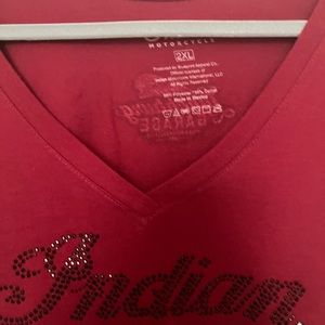 Women’s Indian Motorcycle T-shirt size 2x